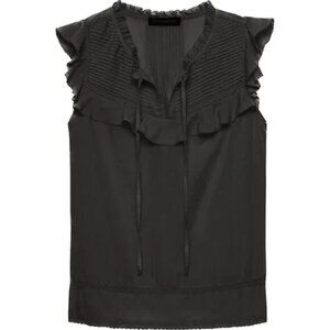 Banana Republic Lightweight Cotton Tencel blouse